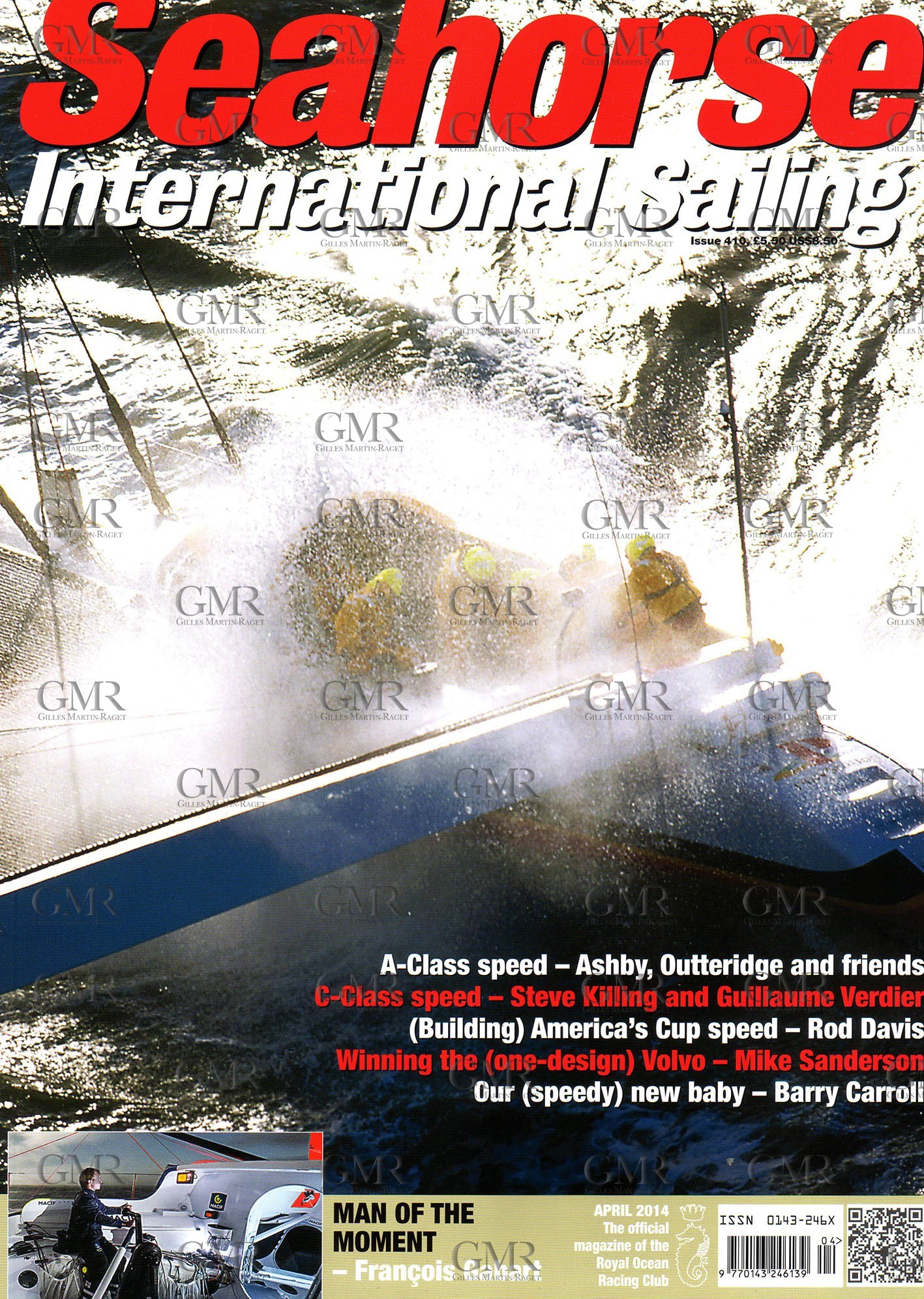 Seahorse, April 2014 cover