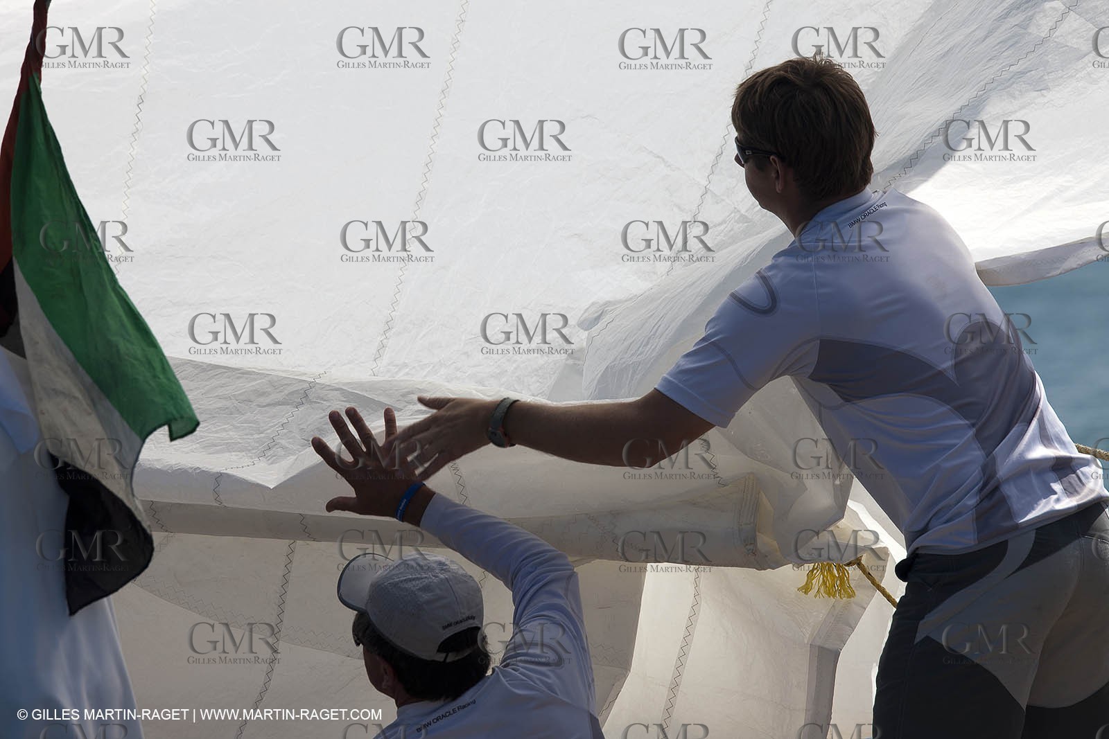 20 11 2010 - Dubai (UAE) - Dubai Louis Vuitton Trophy - Traditionnal dhow races for competing teams