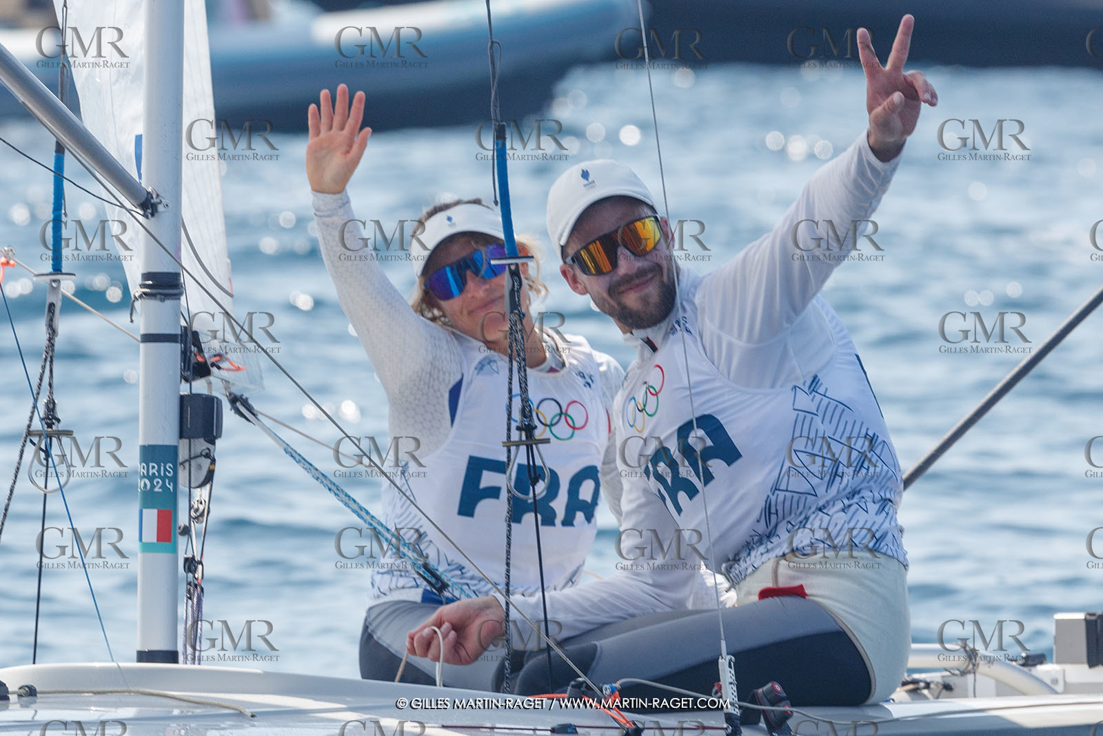 08 08 2024, Marseille (FRA), Paris 2024 Olympic Games, Sailing, Race Day 11