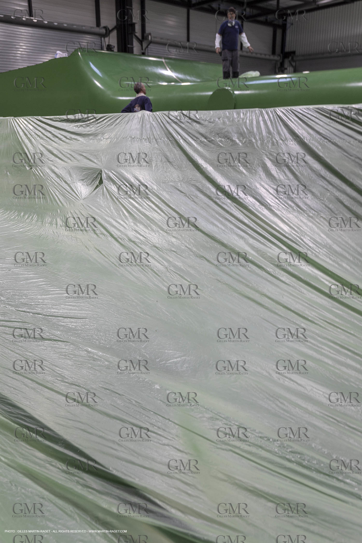 29 10 2018, La Grande Motte (FRA,30), Chantier Gunboat, construction du Gunboat 68