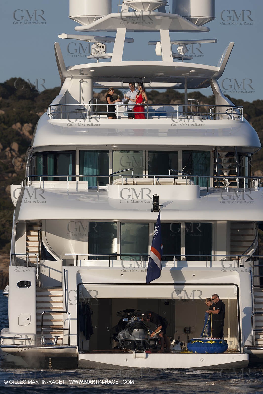 18 08 2011 - La Maddalena (ITA, Sardinia) - Motor yacht Inception
