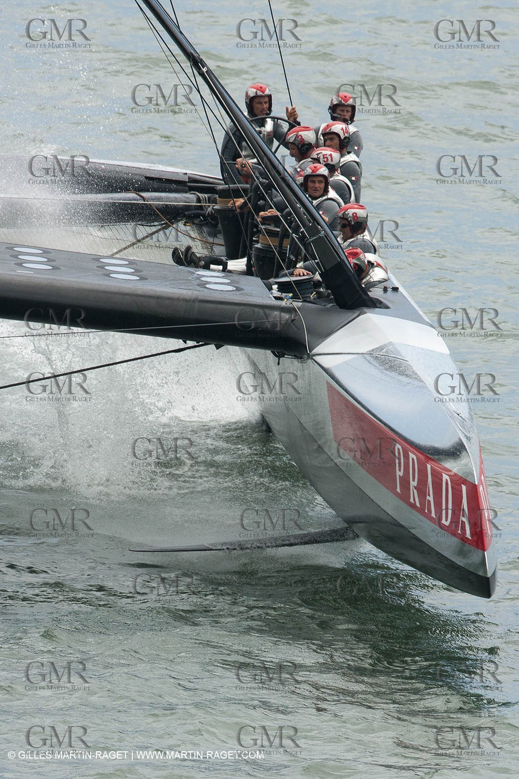 10 07 2013 - San Francisco (USA,CA) - 34th America's Cup - Louis Vuitton Cup - Round Robin - Race Day 3 - Luna Rossa Vs Artemis (DNS)