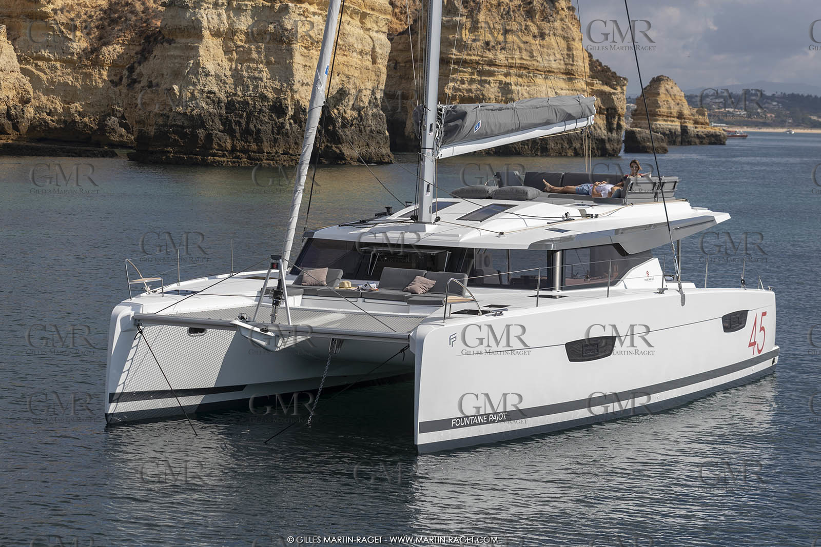 08 07 2019, Lagos (Portugal), Chantier Fountaine-Pajot, Fountaine-Pajot 45