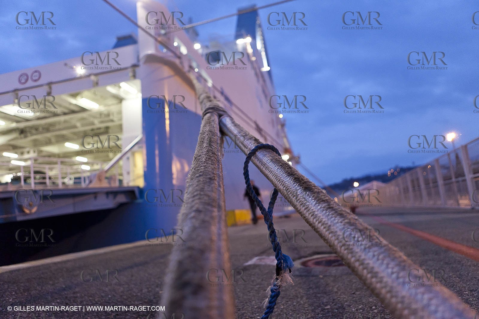 01-31-12   Marseilles (FRA,13) Bastia (FRA,Corsica)   Launching cruising trip and Christening ceremony of PIANA, last ferry ship from La Meridionale