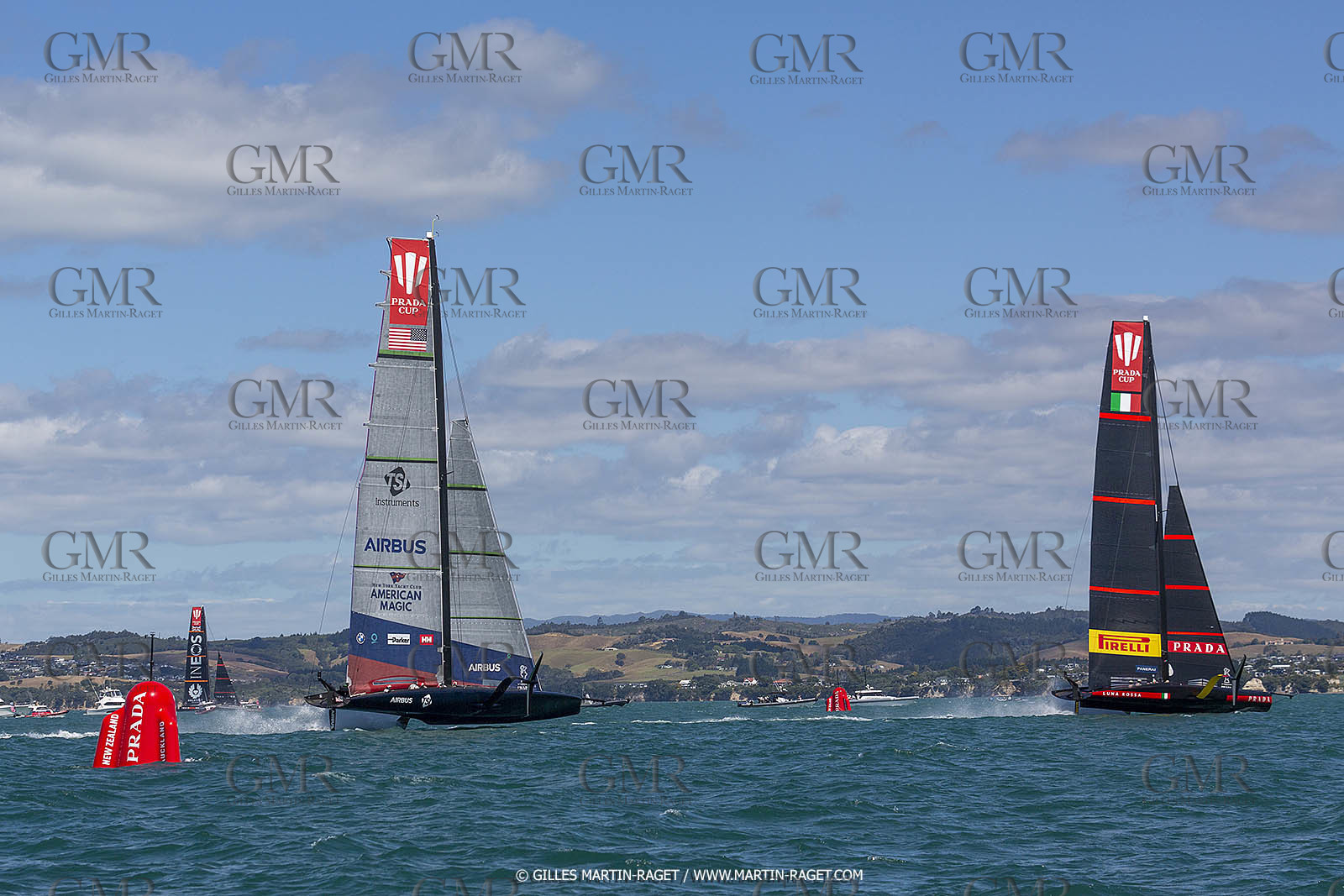 11 01 2021, Auckland (NZL), 36th America's Cup, Practice Racing