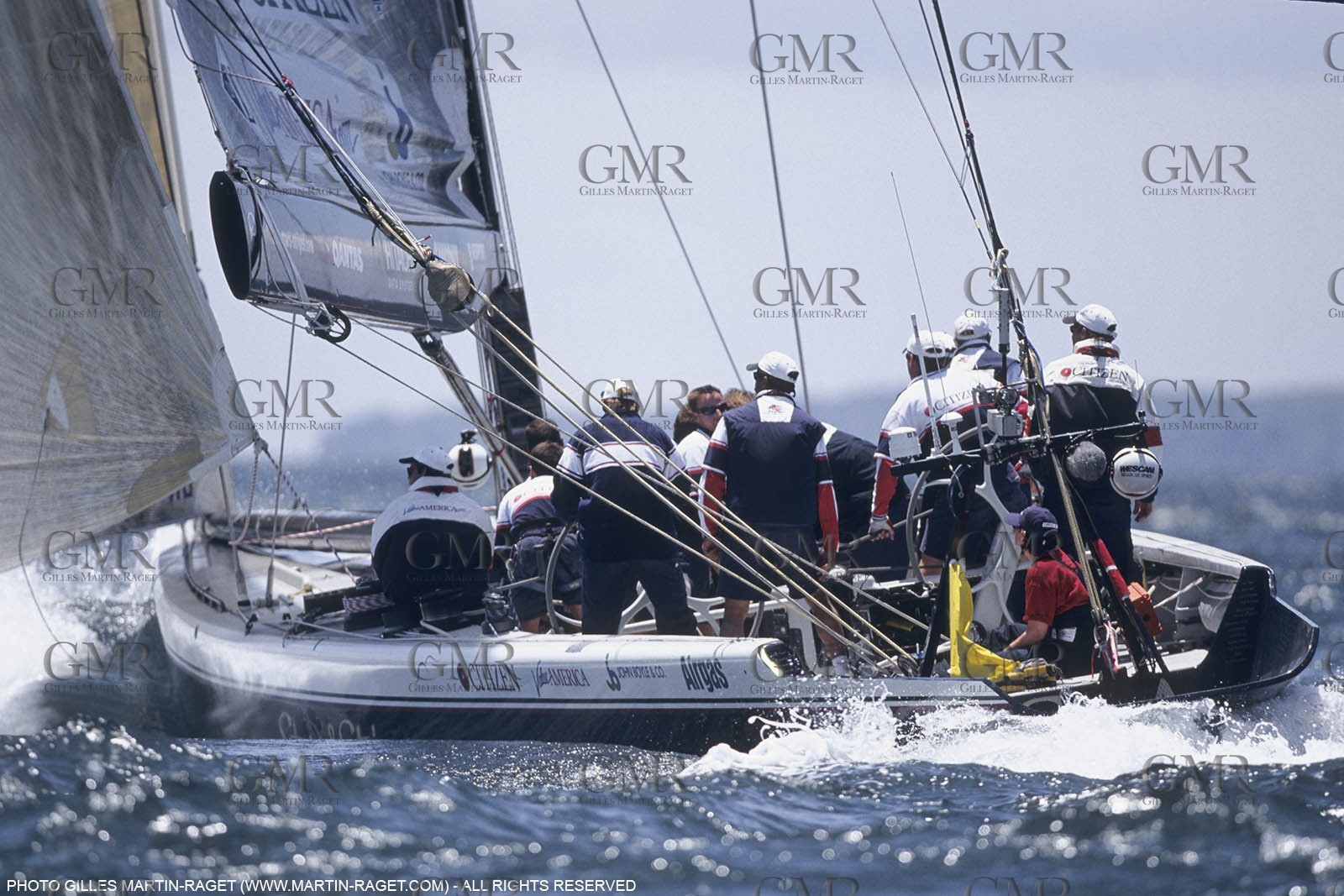 Sailing, Yacht Racing, America's Cup XXX, Auckland (NZL), 2000, Stars and Stripes