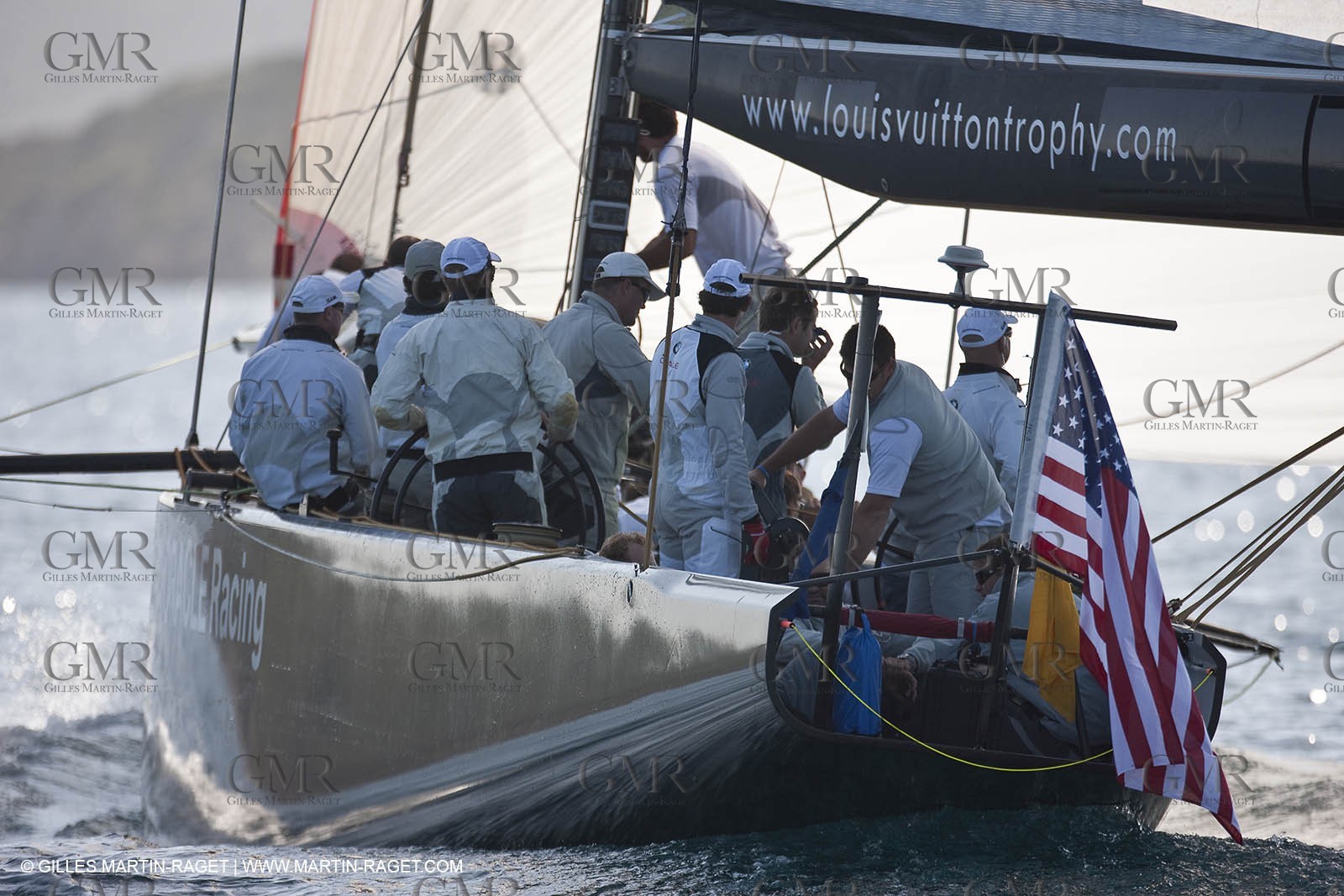 18 05 2010 - La Maddalena (ITA, Sardinia) Louis Vuitton Trophy - BMW ORACLE Racing - Training