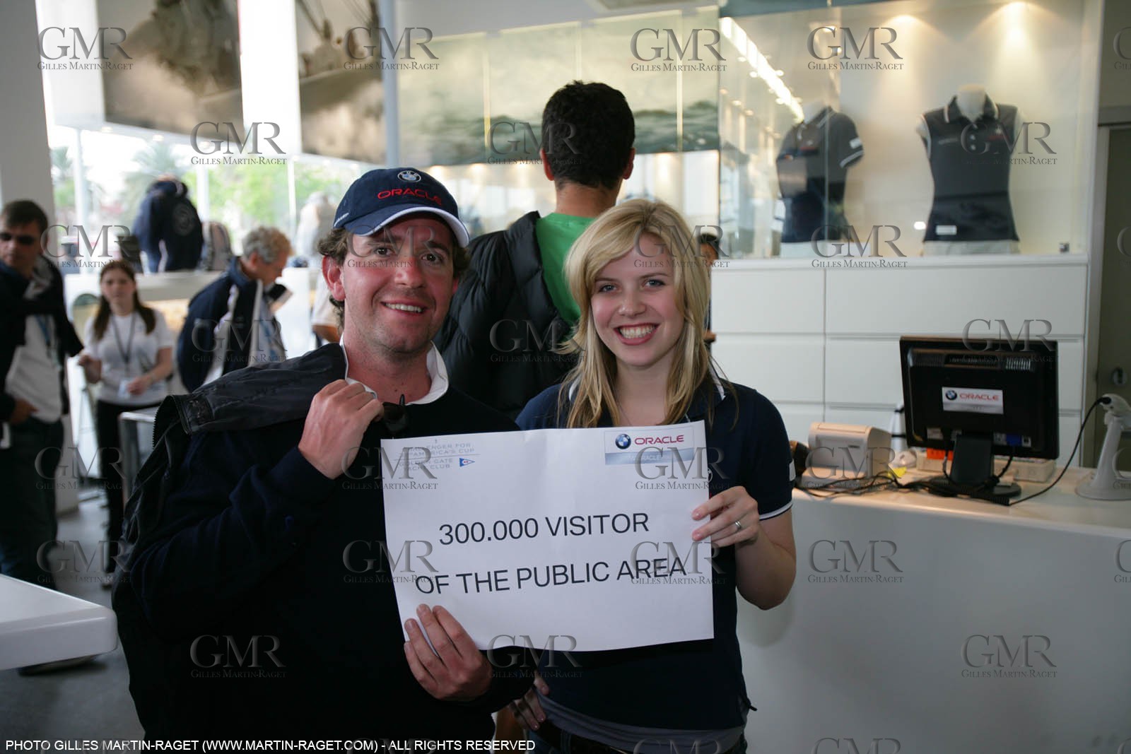 29 04 2007-Valencia (Spain)- 32nd America's Cup - Louis Vuitton Cup - RR2 - Day 1 - BMW ORACLE Racing