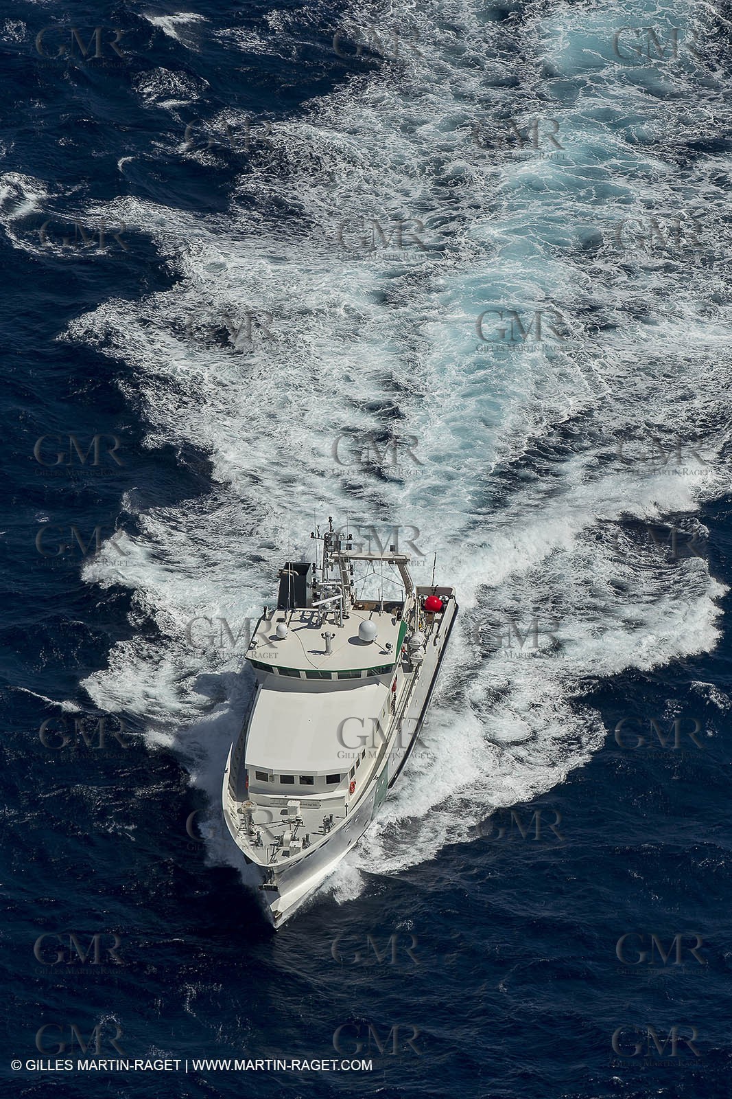 Al Azizi -  H2X boatyard - Oceanographjic research ship - Sea trials off La Ciotat (FRA,13) - 29 07 2014