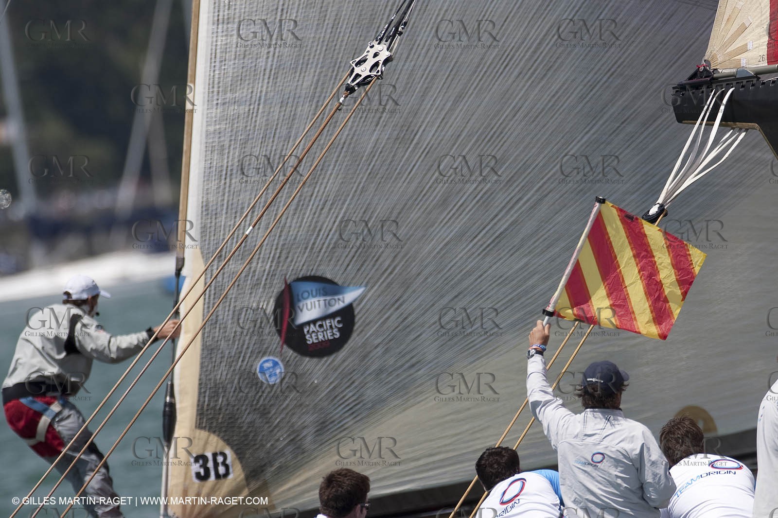 06 02 2009 - Auckland (NZL) -  Louis Vuitton Pacific Series -  Racing Day 6 - Round Robin 2