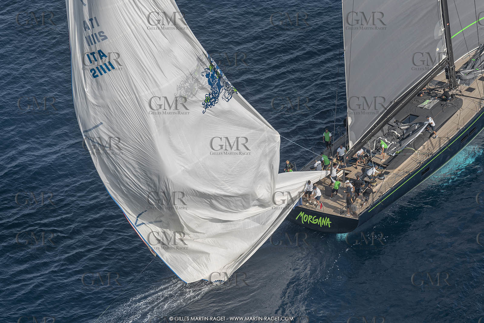 14 10 2022, Saint-Tropez (FRA,83), Voiles de Saint-Tropez 2022,  Maxis Race 3