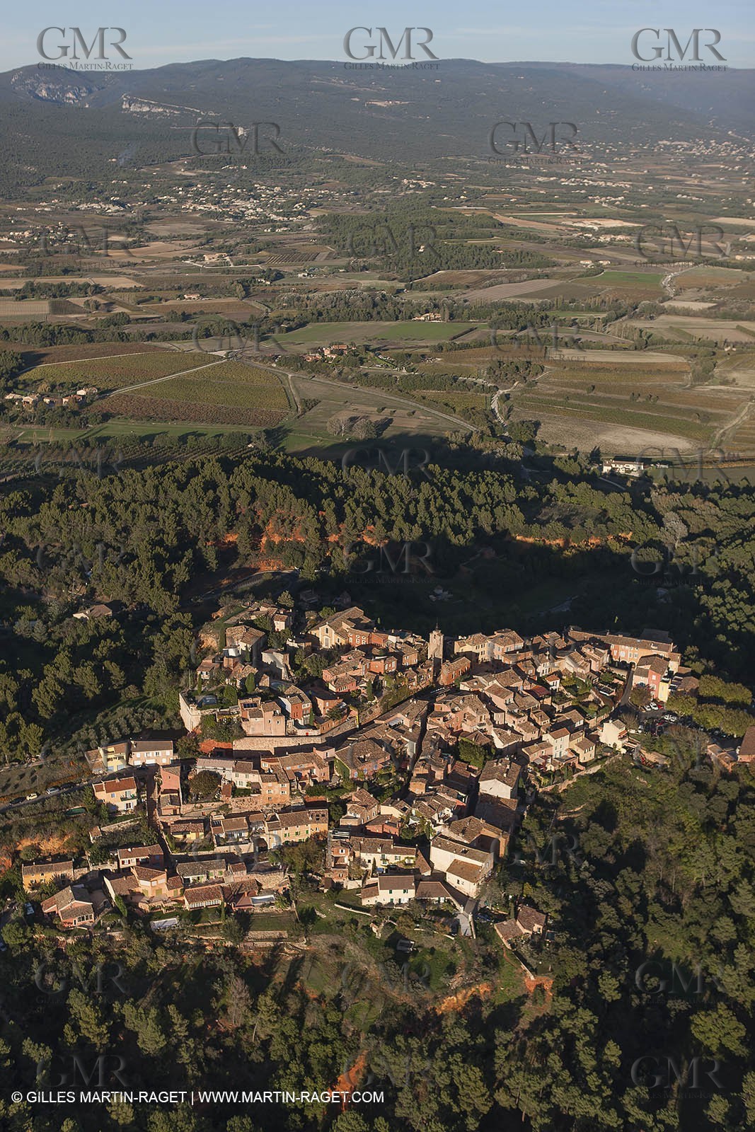 29 10 2012 - Roussillon (FRA,84) - Luberon as seen from above