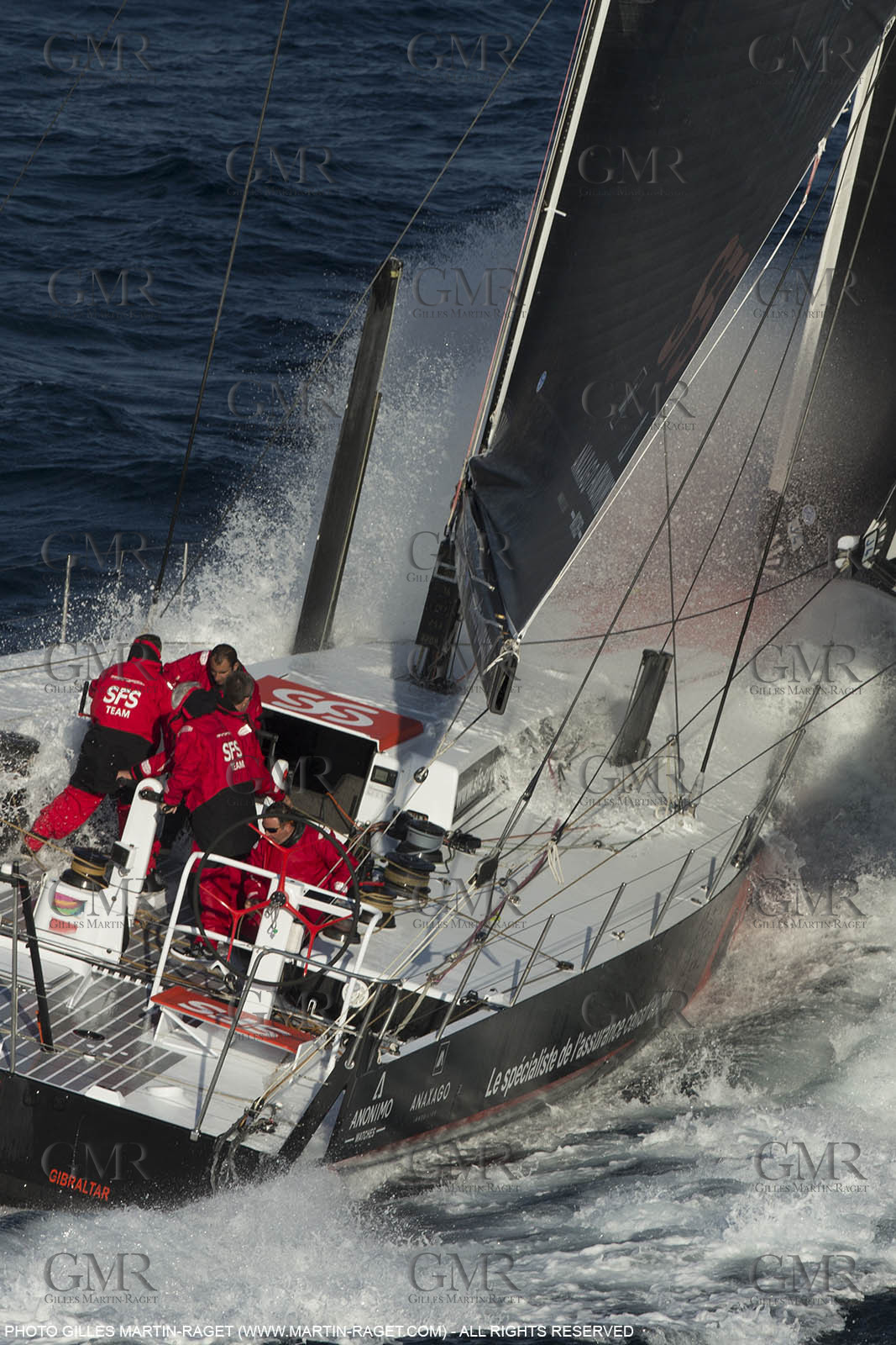 24 mars 2016   Marseille (FRA,13), SFS II (skipper Lionel Péan), last training before Marseille Sailing Week