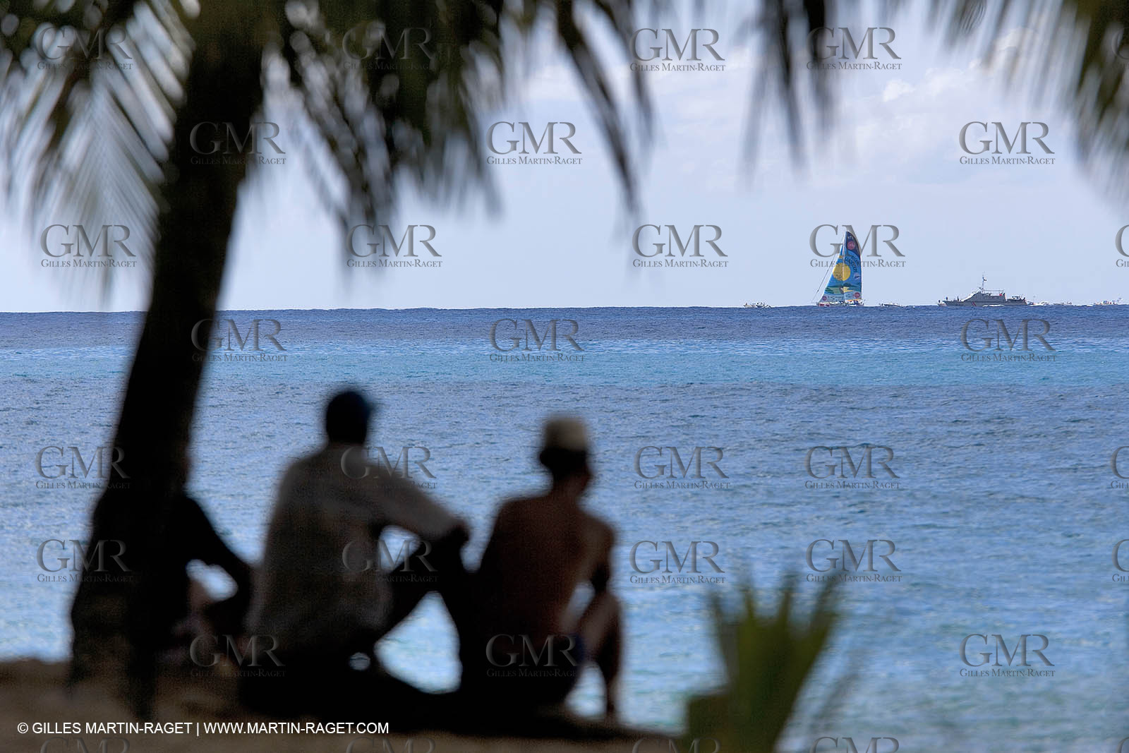 06 11 2006 - Pointe à Pitre Guadelupe (FRA) - Route du Rhum 2006 arrival Thelier Claude (Region Guadeloupe)