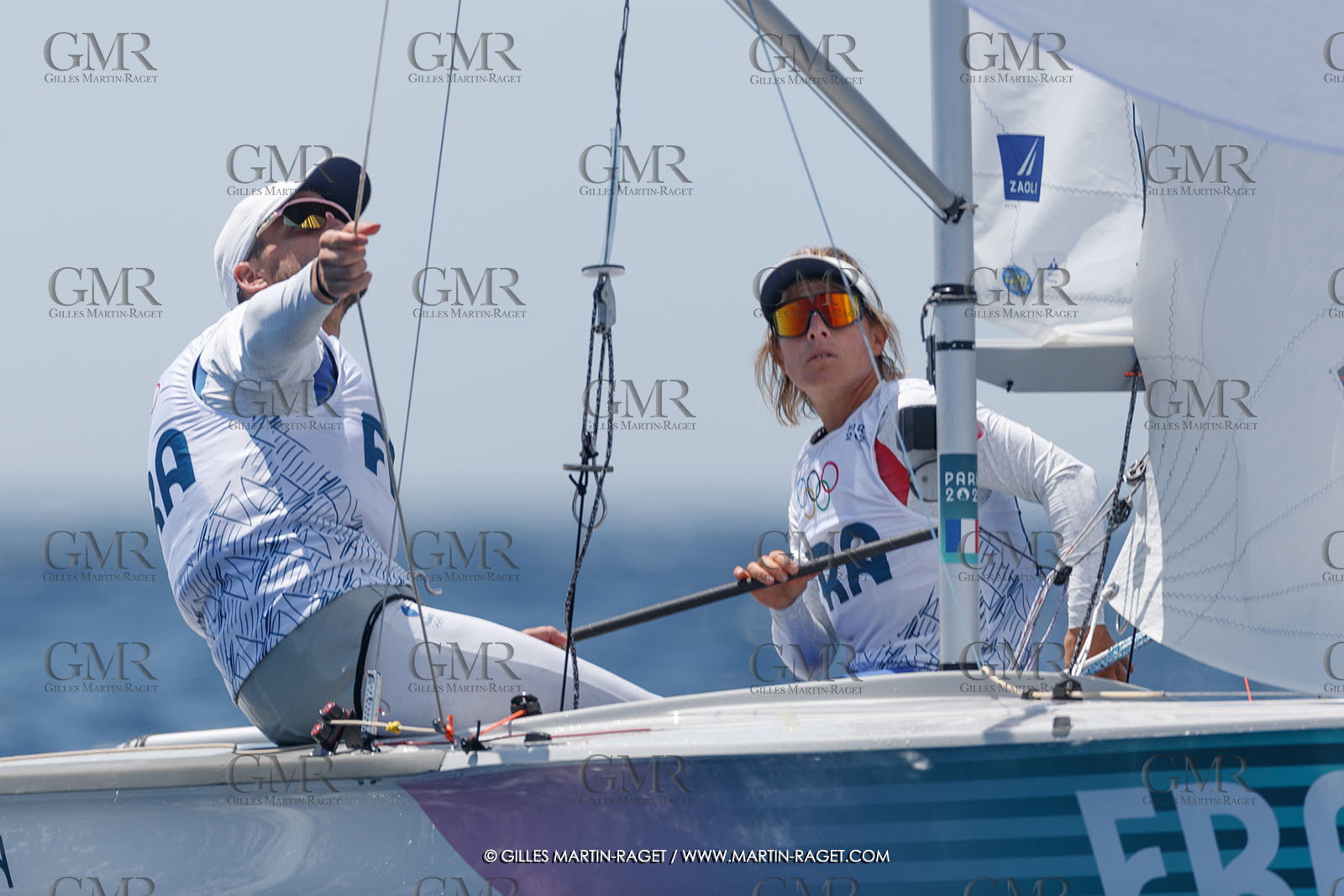 26 07 2024, Marseille (FRA), Paris 2024 Olympic Games, Sailing, Free trainings