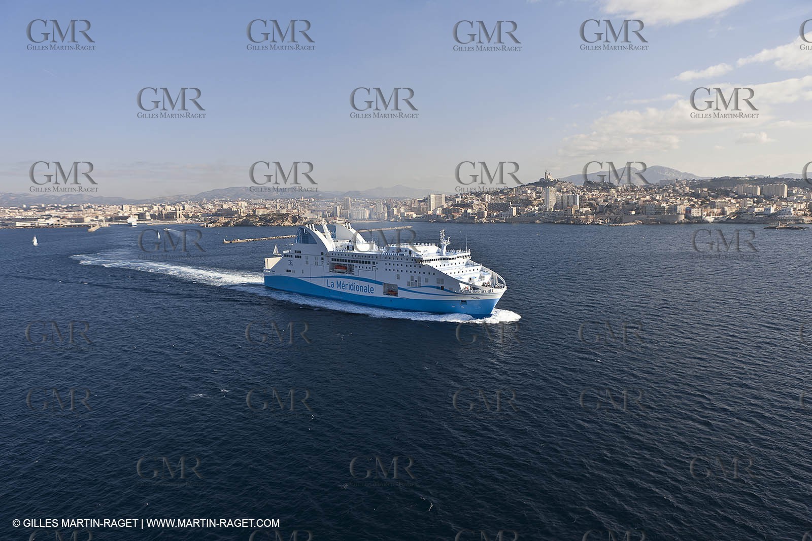 14 01 2012 - Marseille (FRA,13) - La Meridionale shipping company - the Piana off Marseille and the Calanques