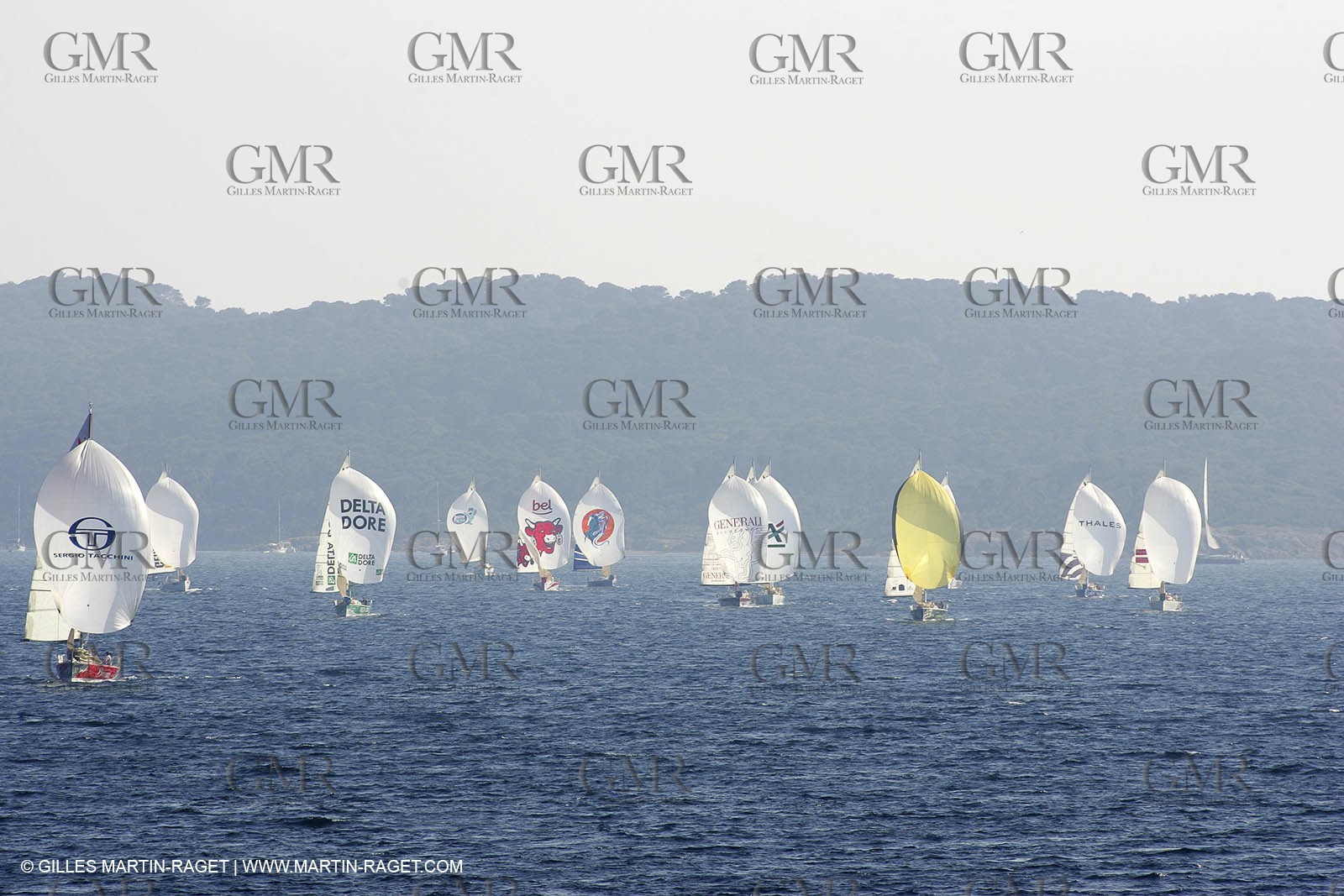 Générali Solo 2005 - Ile de Porquerolles - Parcours cotier et banane