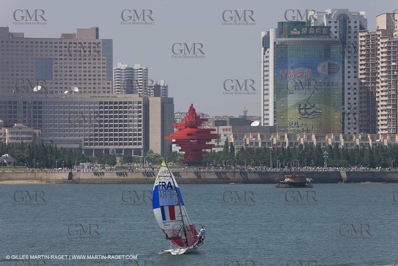 07 08 2008 - Qingdao (CHN) - Olympic games - The olympic Marina