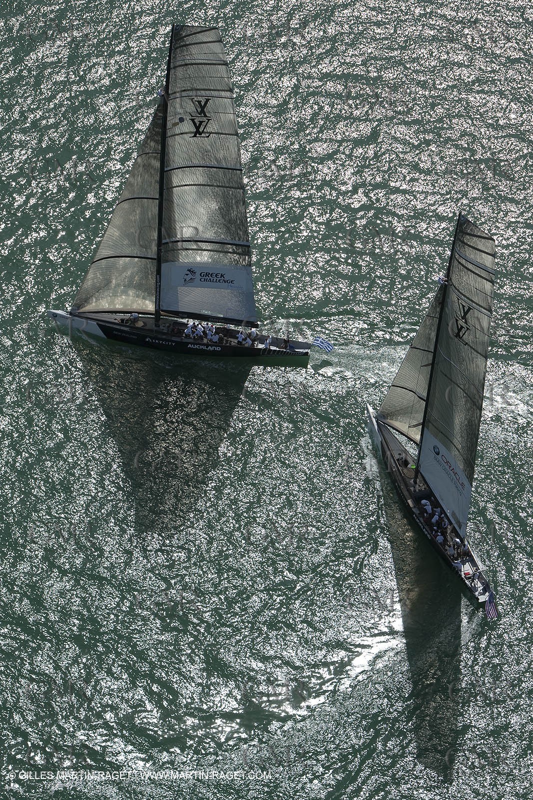 29 01 2009 - Auckland (NZL) -  Louis Vuitton Pacific Series - BMW ORACLE Racing - Training