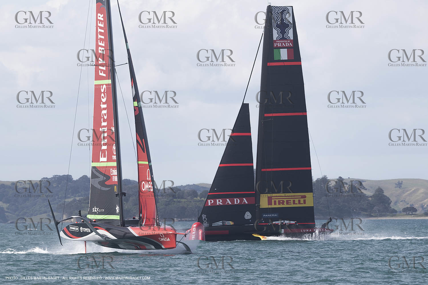 08 12 2020 - Auckland (NZL) - 36th America's Cup - Practice Sessions - Day 1