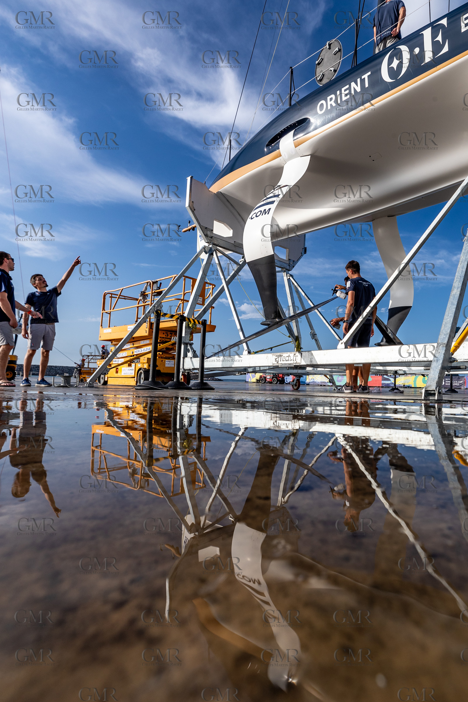 16 09 2023, Vilanova i La Geltru (ESP), 37th America's Cup, 1st Preliminary Regatta, Race Day 2