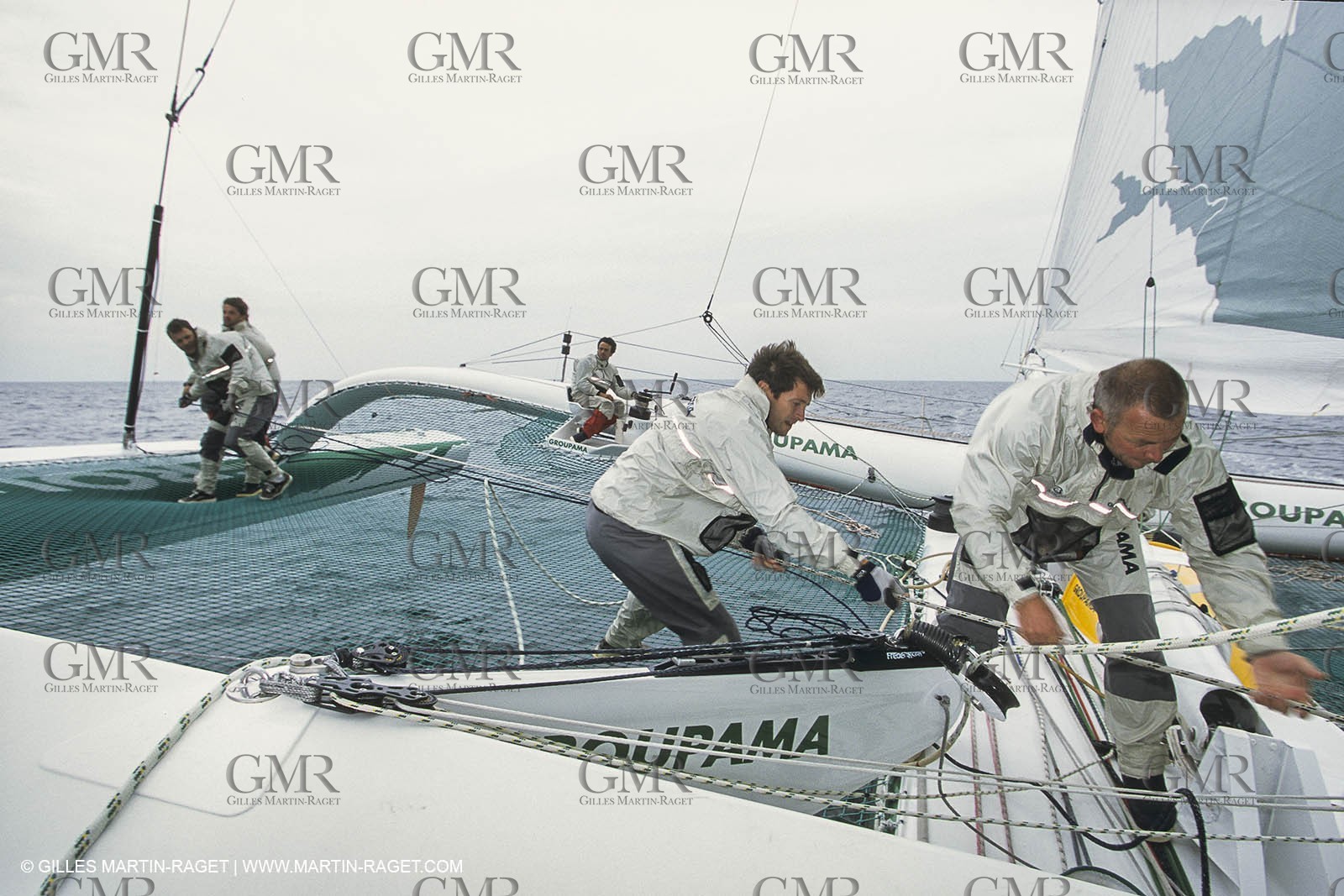Yacht Racing, Multihull, ORMA 60, Franck Cammas, Groupama