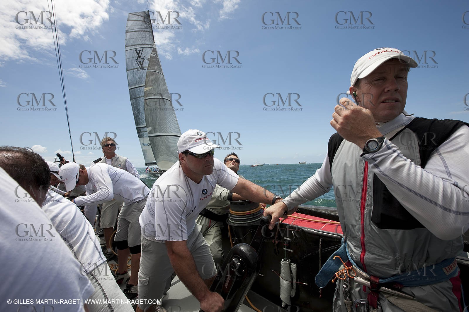 29 01 2009 - Auckland (NZL) -  Louis Vuitton Pacific Series - BMW ORACLE Racing - Training