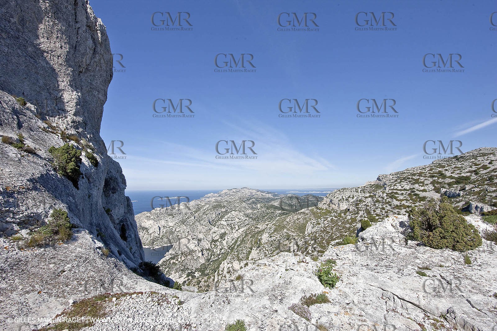 30 04 2009 - Marseille (FRA, 13) - Les Calanques - At the Col de la Candelle