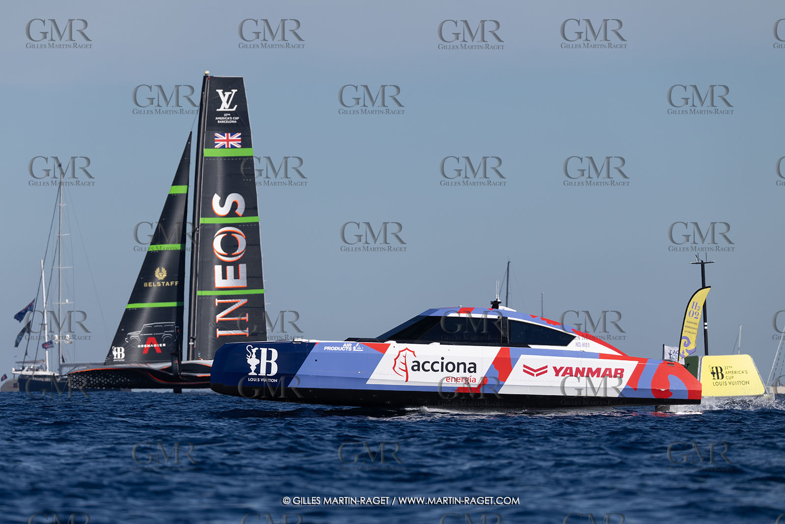 19 10 2024, Barcelona (ESP), Louis Vuitton 37th America's Cup, Final Match, Race Day 6