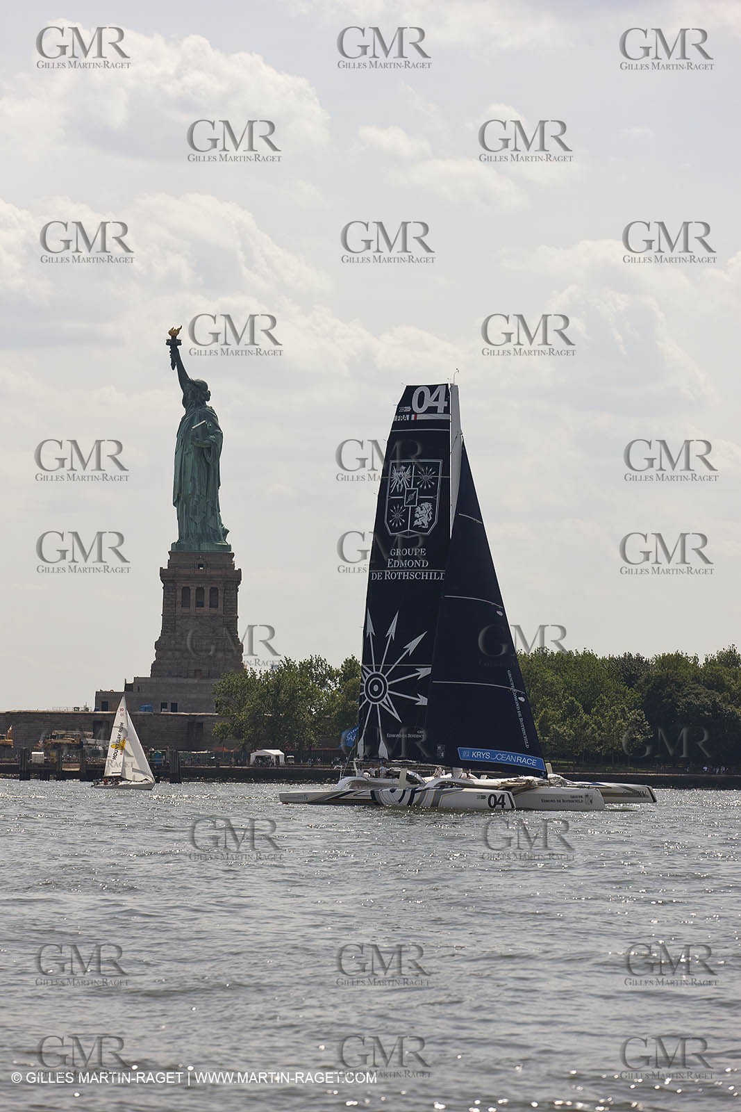 03 07 2012 - New York (USA, NY) - Krys Ocean Race prologuie - arrival in New York