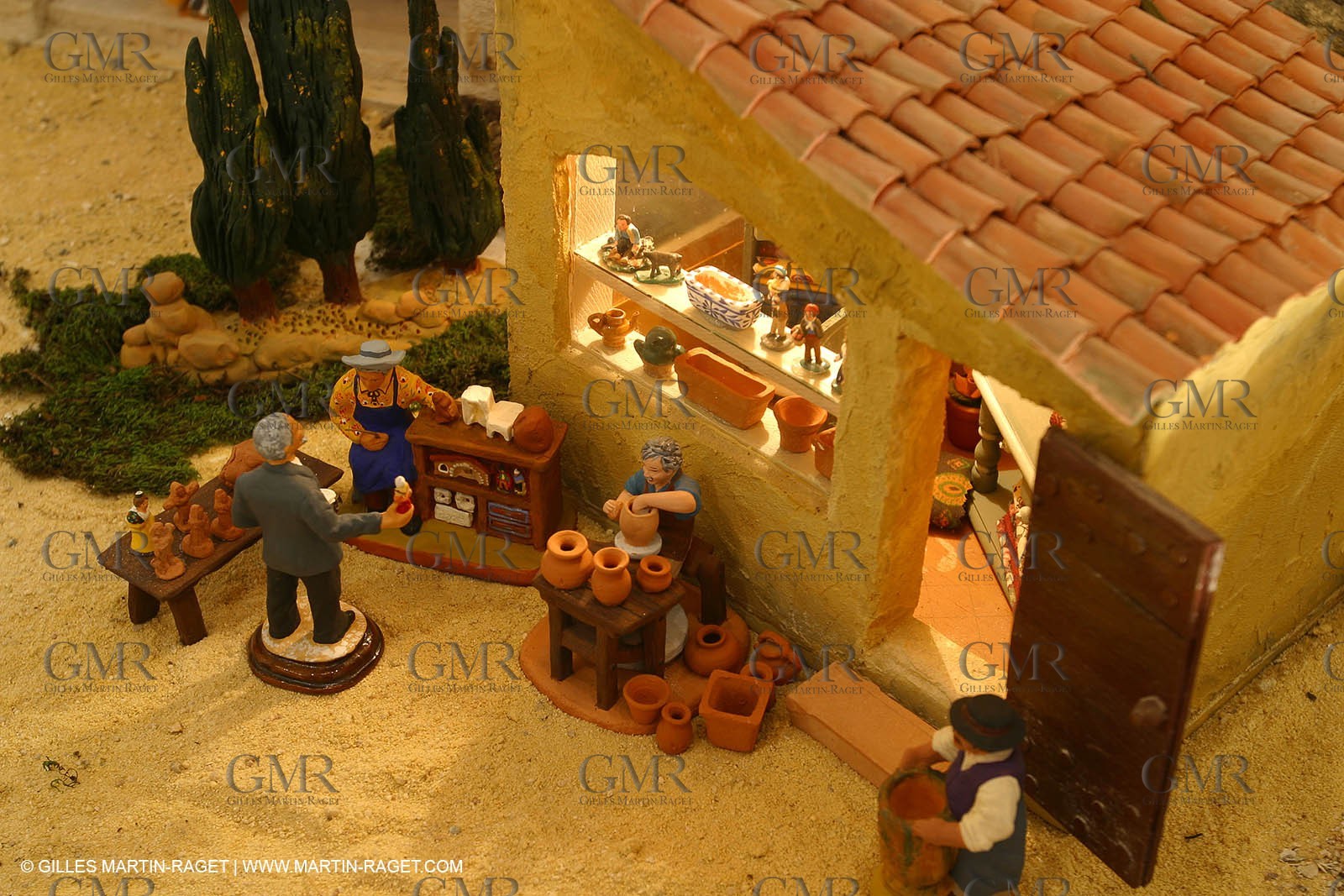 Great crib from les Saintes Maries de la mer (FRA, 13) for Christmas, December 2010