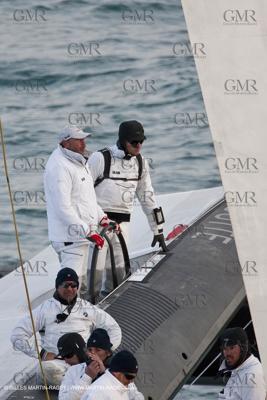 11 02 2010 - Valencia (ESP) - 33rd America's Cup - BMW ORACLE Racing - Day off 2