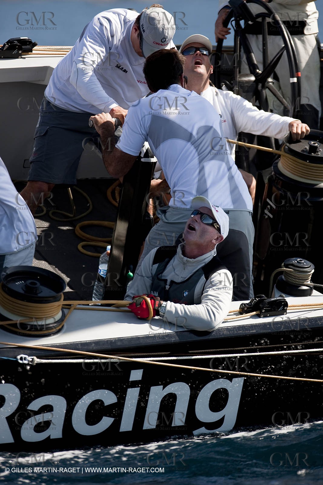 18 05 2010 - La Maddalena (ITA, Sardinia) Louis Vuitton Trophy - BMW ORACLE Racing - Training