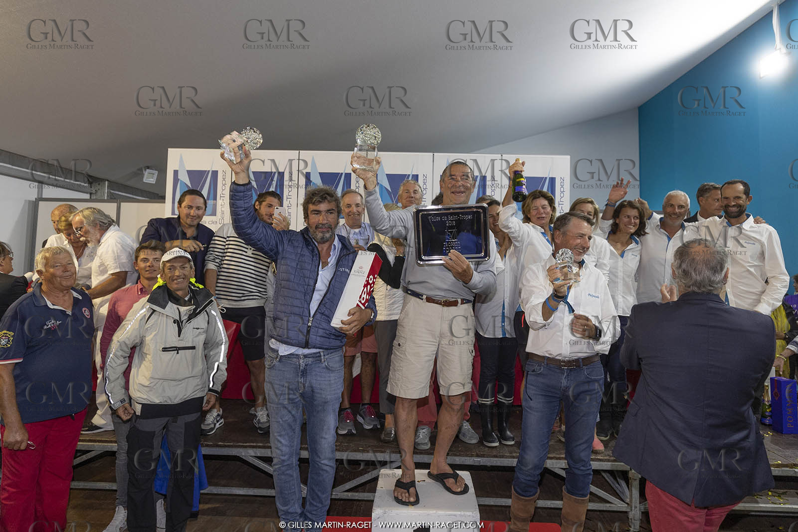 7 10 2018 Saint-Tropez (FRA,83), LEs Voiles de Saint-Tropez 2018, jour 8, prize giving