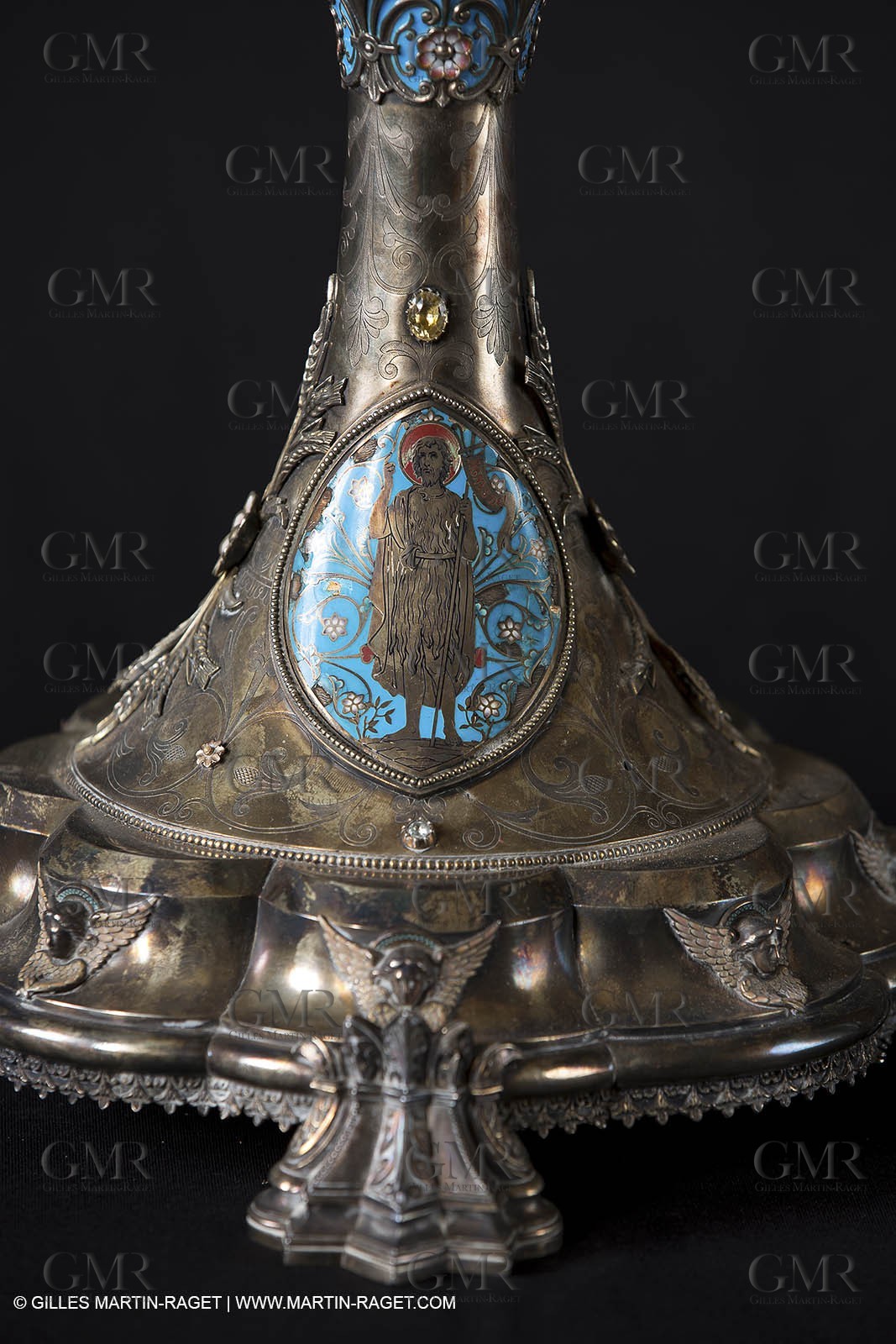 04 02 2013 - Marseille(FRA,13), Notre Dame de la Garde,liturgical silverware