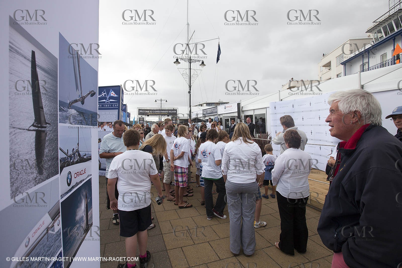 03 08 2010 - Cowes (UK, IOW) - The 1851 Cup -  BMW ORACLE Racing - Day 1 Cowes