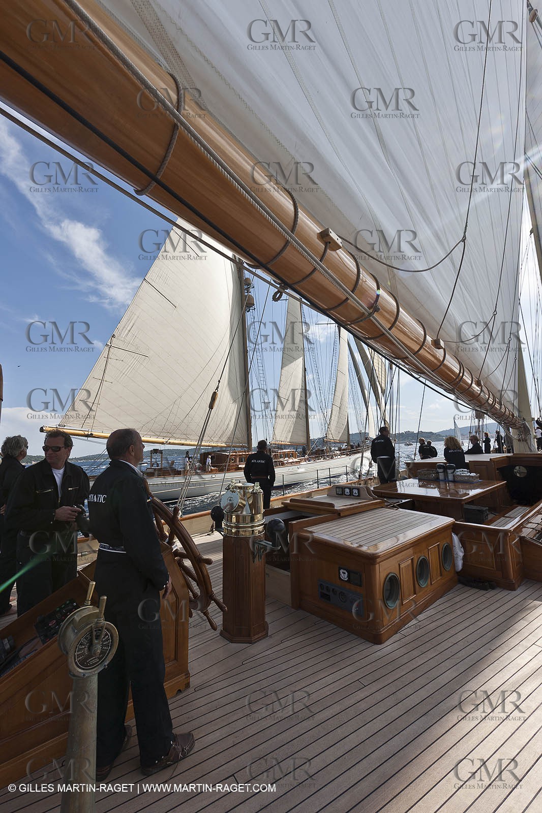 30 09 2010 - SainTropez (FRA,13) - Voiles de Saint Tropez 2010 - onboard Atlantic