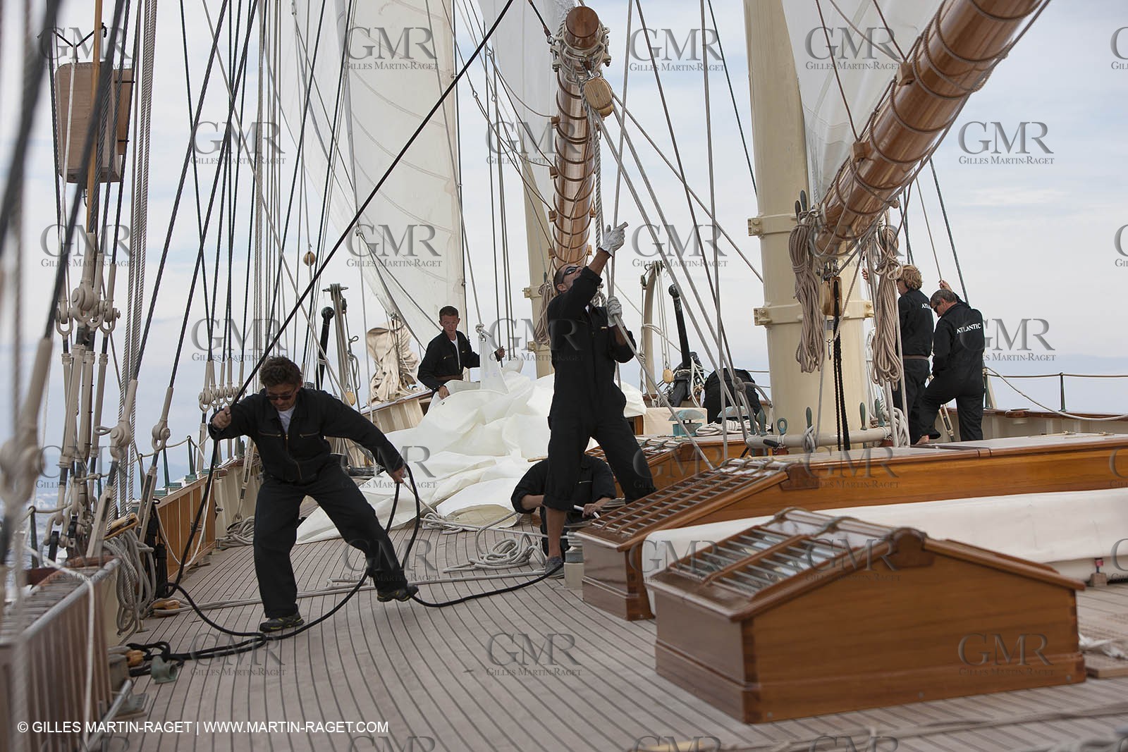 30 09 2010 - SainTropez (FRA,13) - Voiles de Saint Tropez 2010 - onboard Atlantic