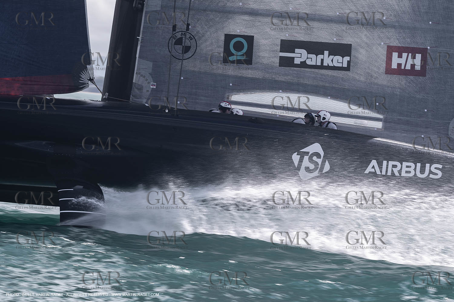 08 12 2020 - Auckland (NZL) - 36th America's Cup - Practice Sessions - Day 1