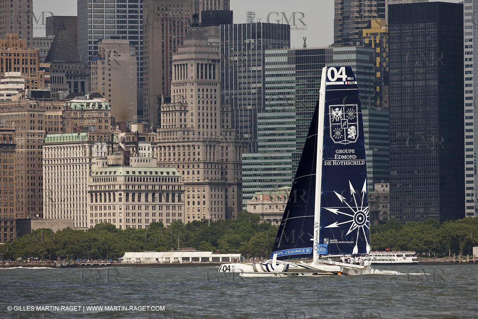03 07 2012 - New York (USA, NY) - Krys Ocean Race prologuie - arrival in New York