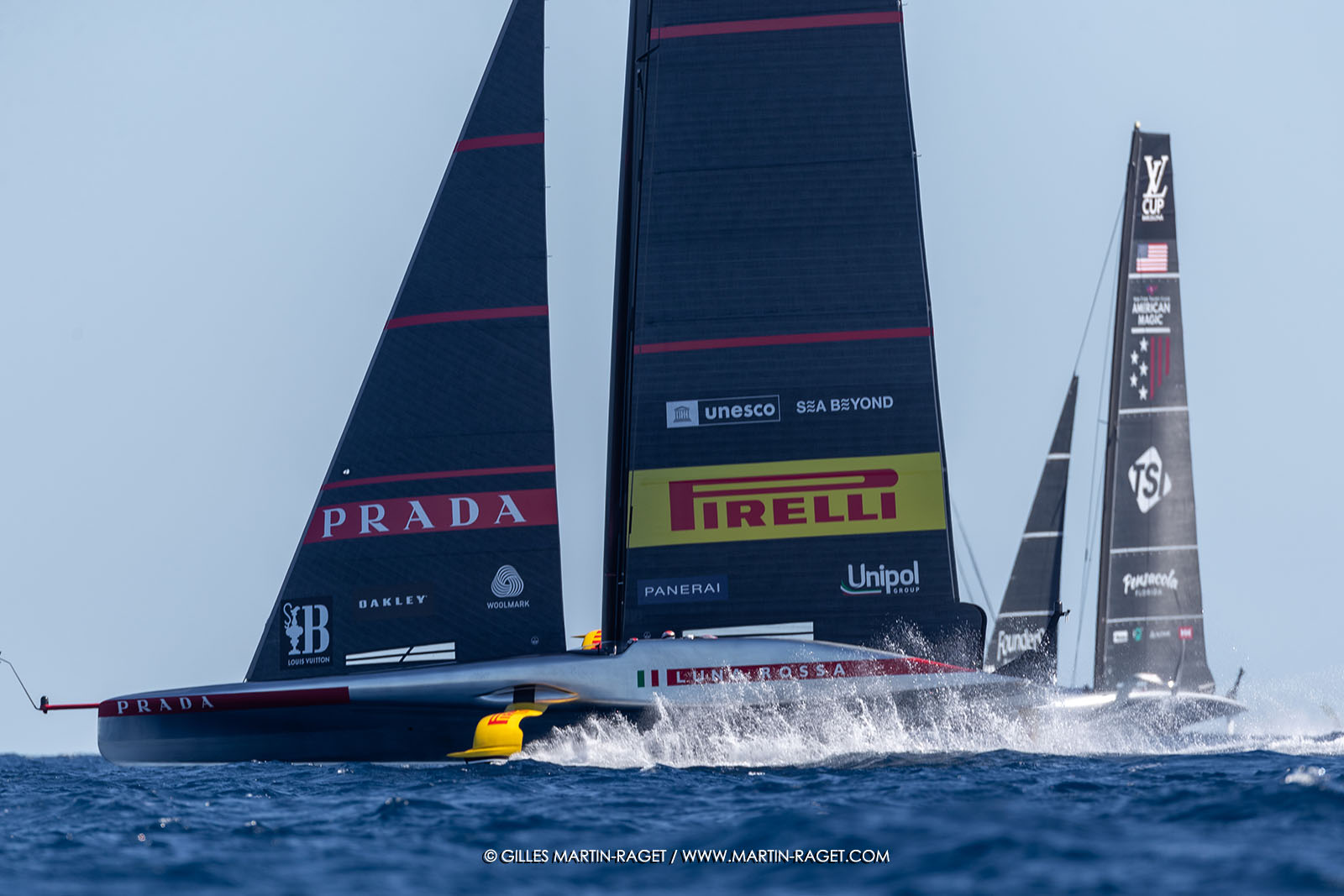 16 09 2024, Barcelona (ESP), 37th America's Cup, Louis Vuitton Cup Semi-final, Race Day 2