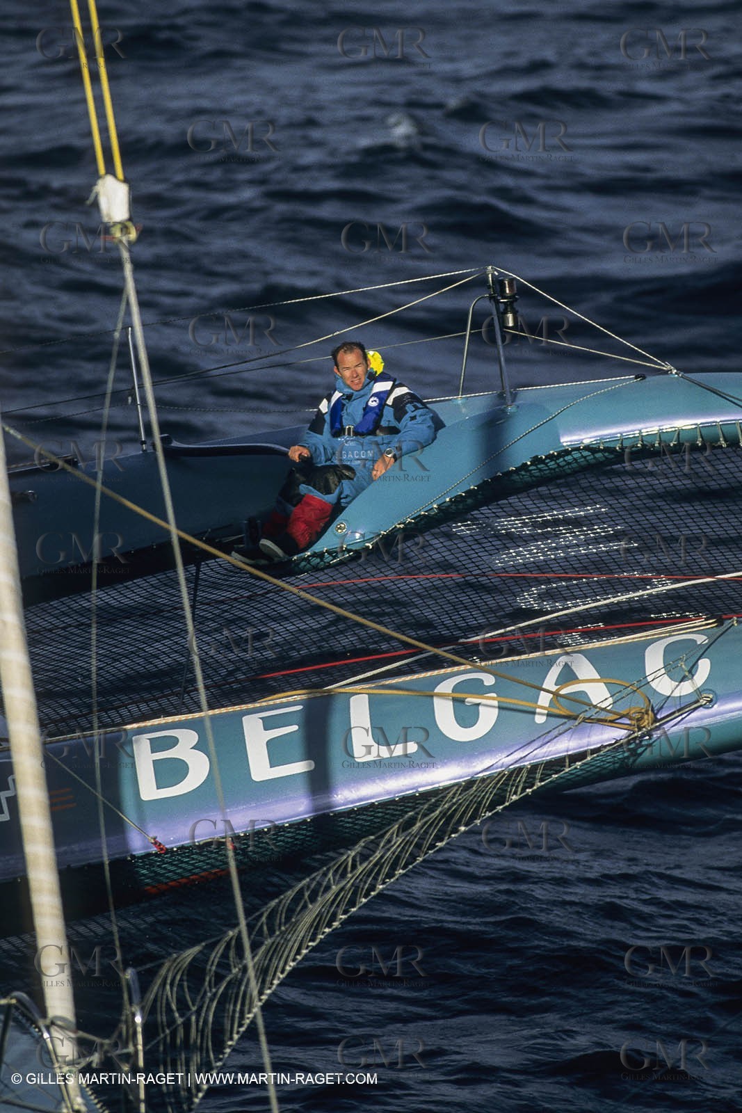 Yacht Racing, Multihull, ORMA 60, Jean-Luc Nélias, Belgacom
