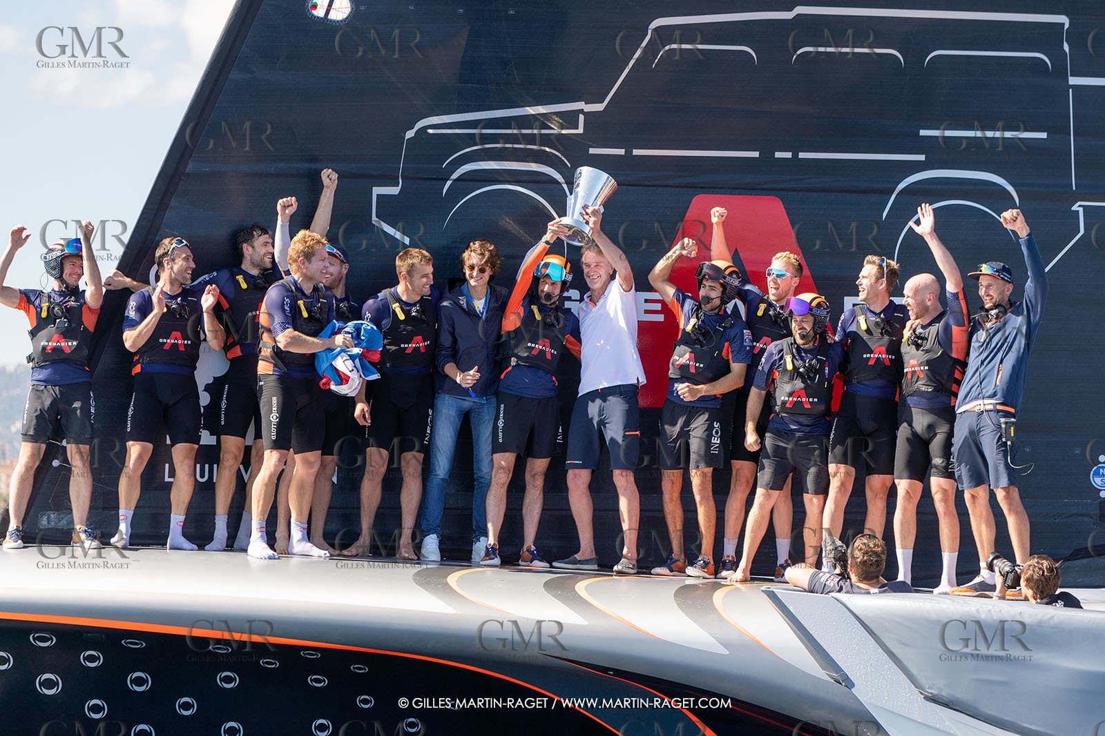 04 10 2024, Barcelona (ESP), 37th America's Cup, Louis Vuitton Cup Final, Race Day 7