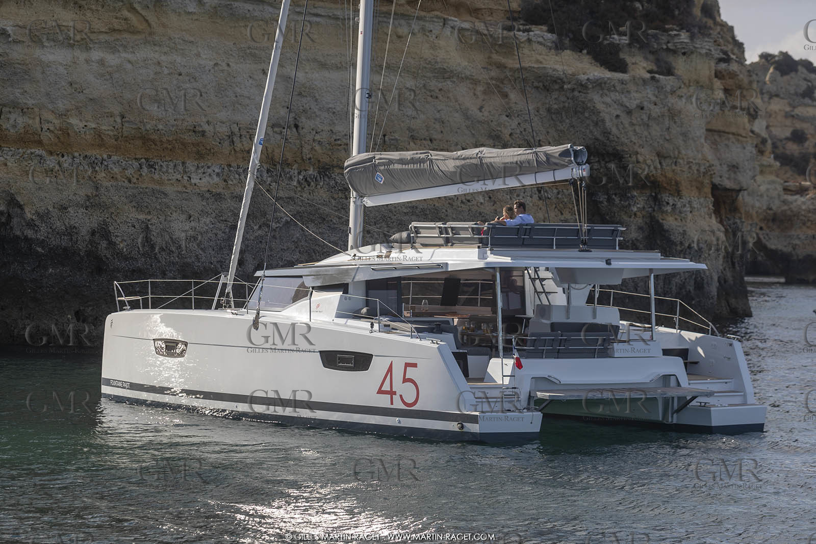 08 07 2019, Lagos (Portugal), Chantier Fountaine-Pajot, Fountaine-Pajot 45