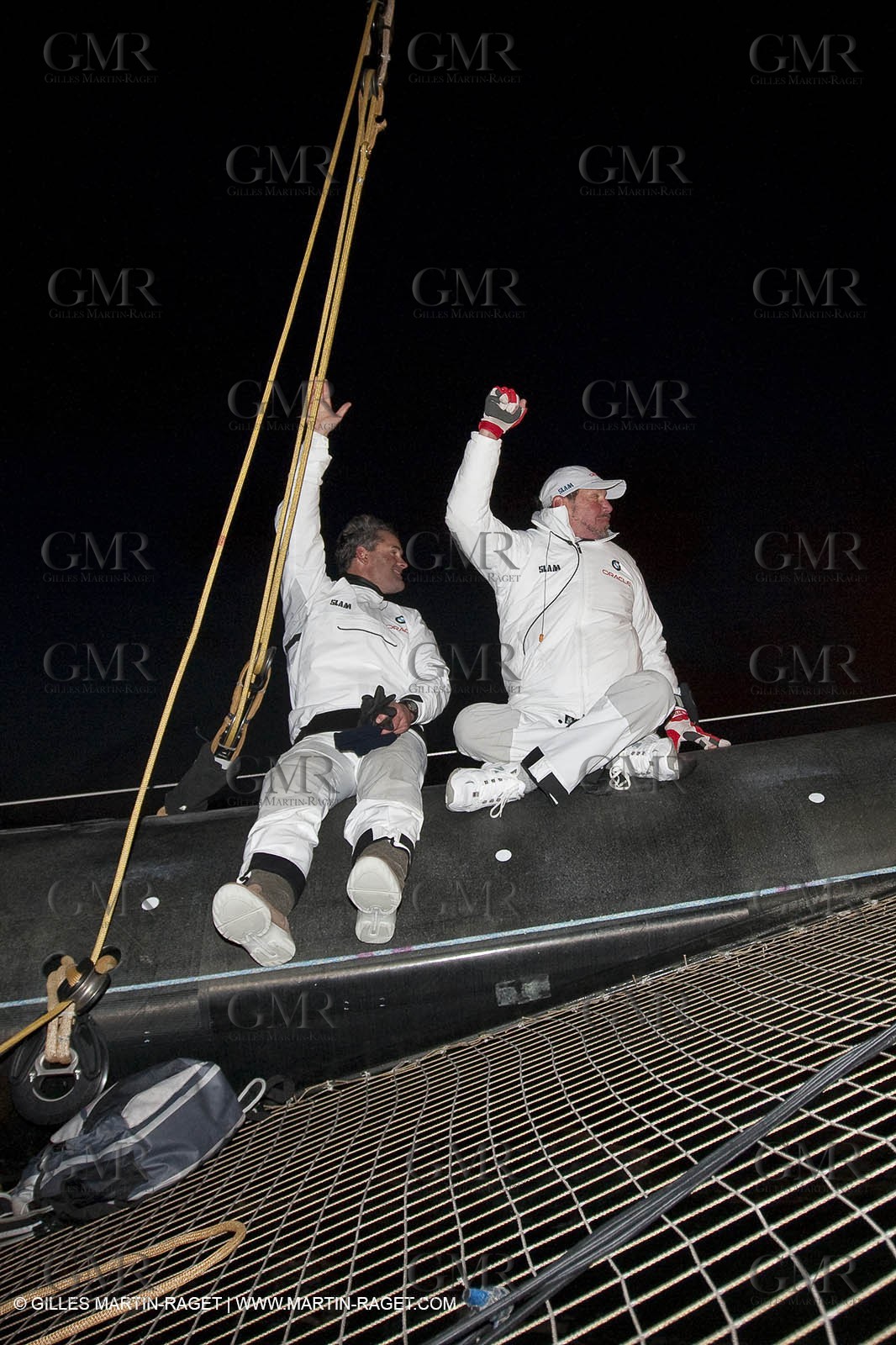 14 02 2010 - Valencia (ESP) - 33rd America's Cup - BMW ORACLE Racing - Race 2