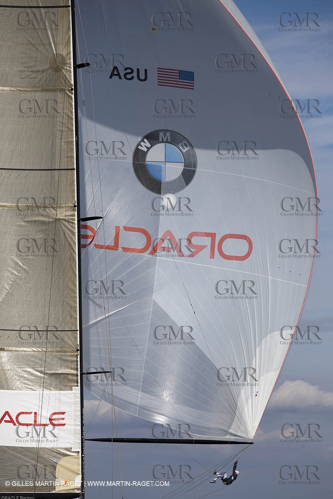 03 08 2010 - Cowes (UK, IOW) - The 1851 Cup -  BMW ORACLE Racing - Day 1.