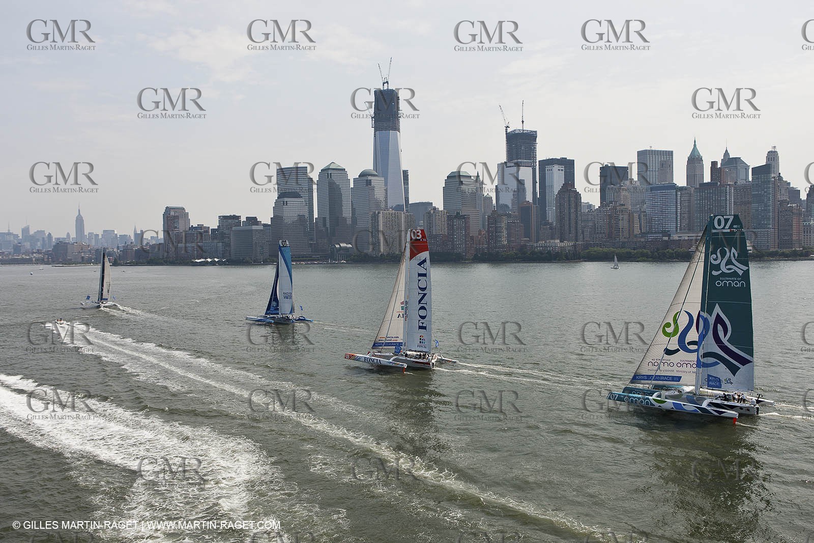 07 07 2012 - New York (USA) - Ocean Krys Race  - Départ
