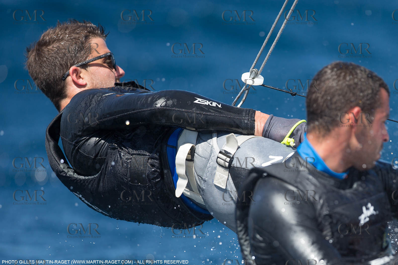 25 04 2016, Hyères (FRA,83), Jeux Olympiques Rio 2016, voile, 470, Sofian Bouvet   Jeremie Mion, SFS Voile