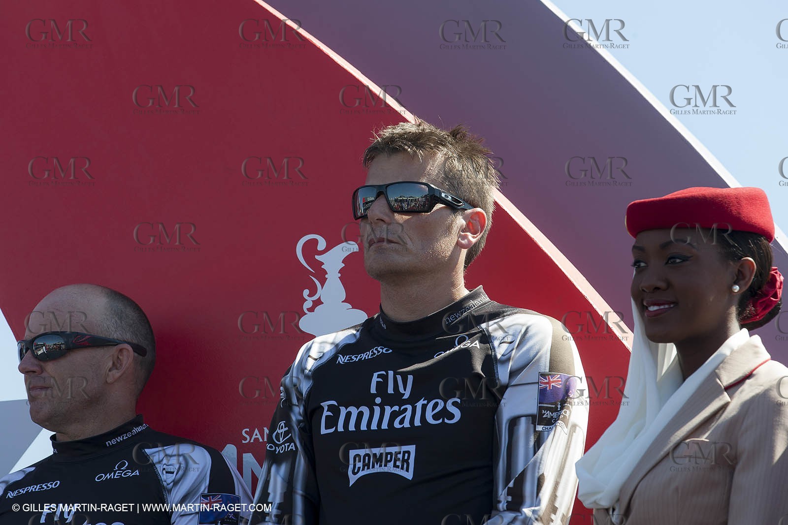 07 09 2013 - San Francisco (USA,CA) - 34th America's Cup -34th America's Cup; Race Day 1, Oracle Team USA vs Emirates Team New Zealand; Dock Out Show at America's Cup Park