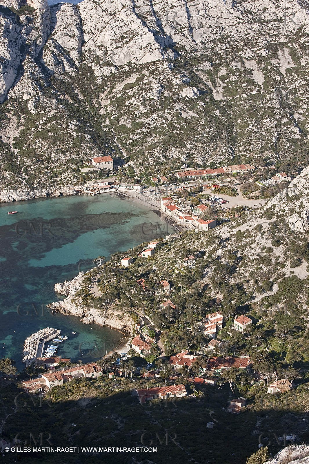 04 04 2009 - Marseille (FRA, 13) - Les Calanques - Calanque de Sormiou vue depuis le Baou Rond